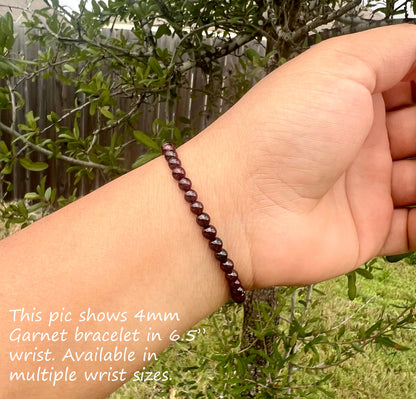 Garnet Bracelet