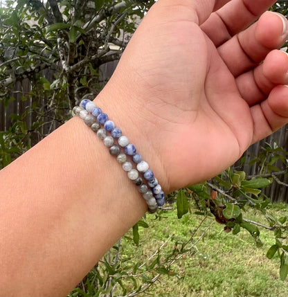 4mm Sodalite Bracelet