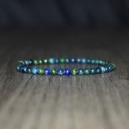 4mm Azurite Bracelet