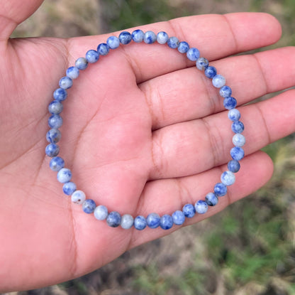 4mm Sodalite Bracelet