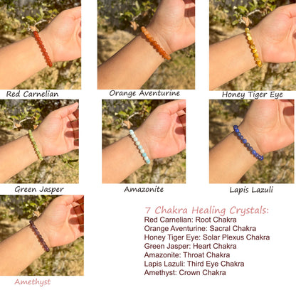 7 Chakra Bracelet Set