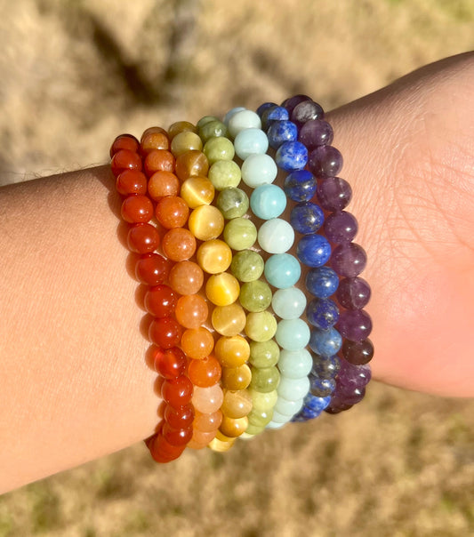 7 Chakra Bracelet Set