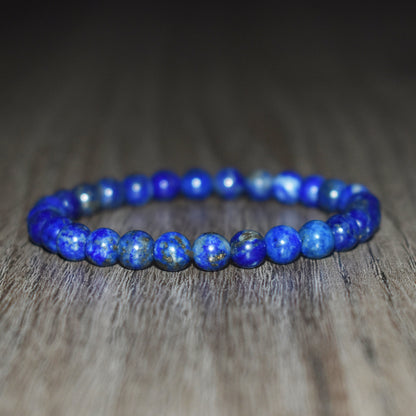6mm Lapis Lazuli Bead Bracelet for Man and Woman Bracelet