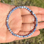 4mm Matte Sodalite Bracelet
