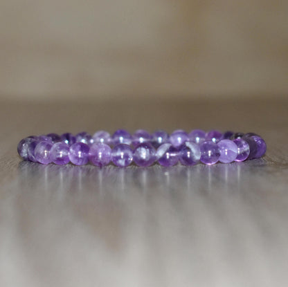 6mm Amethyst Bracelet