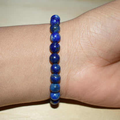 6mm Lapis Lazuli Bead Bracelet for Man and Woman Bracelet