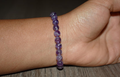 6mm Amethyst Bracelet