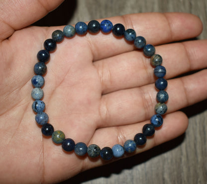 6mm Old Blue Sodalite Bracelet