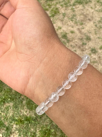 Clear Quartz Bracelet for Men and Women