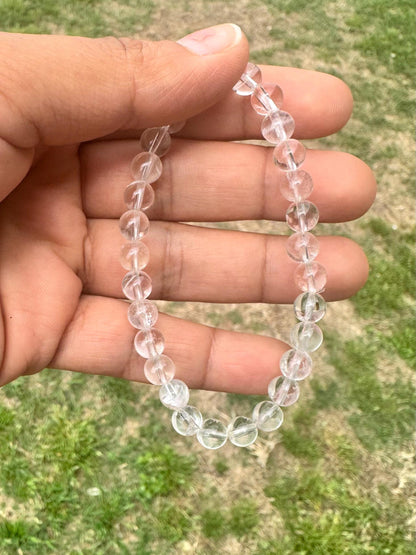 Clear Quartz Bracelet for Men and Women