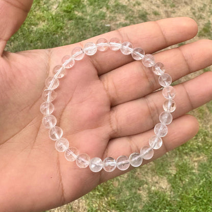 Clear Quartz Bracelet for Men and Women