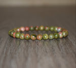 6mm Unakite Bracelet