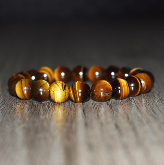 10mm Tiger Eye Bracelet for Men