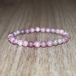6mm Lepidolite Bracelet
