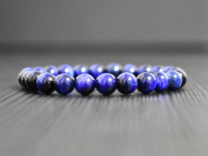 Blue Tiger Eye Bracelet