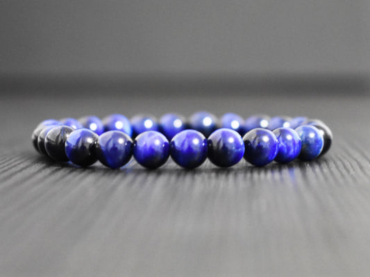 Blue Tiger Eye Bracelet