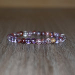 6mm Purple Lodolite Bracelet