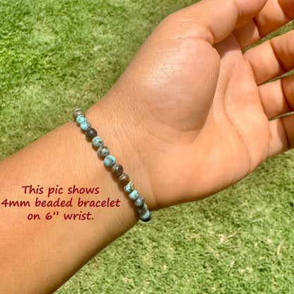 4mm Turquoise Bracelet